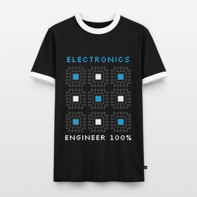 Electrical Engineer Electrical Engineer Electrical Engineering Men's Ringer Shirt