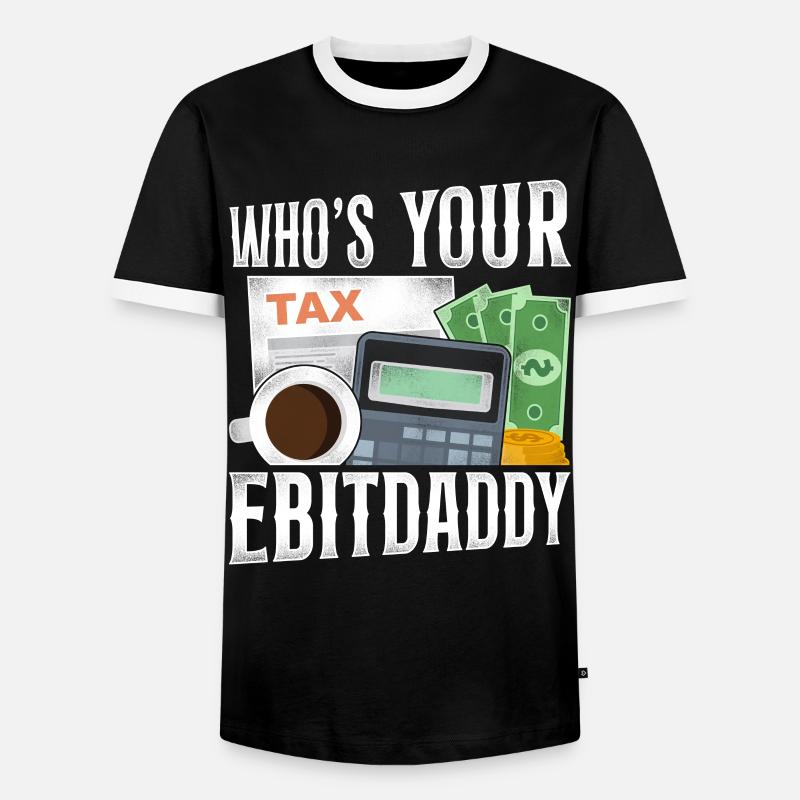 Comptable Comptable Comptable Comptabilité - T-shirt contrasté Homme - noir/blanc