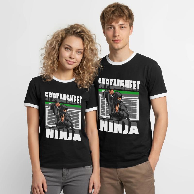 Comptable Comptable Comptable Comptabilité T-shirt contrasté Homme