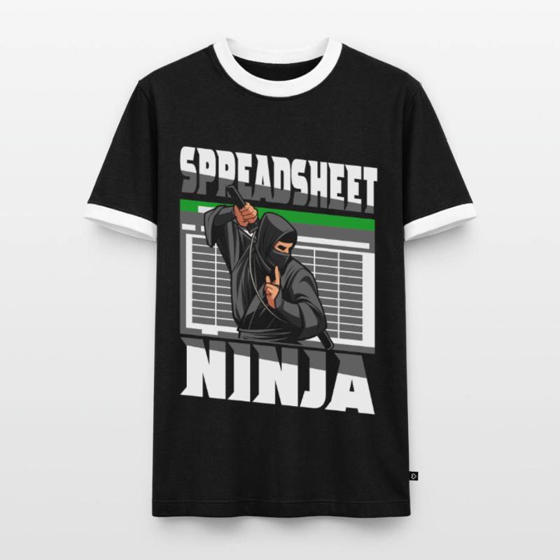 Comptable Comptable Comptable Comptabilité T-shirt contrasté Homme