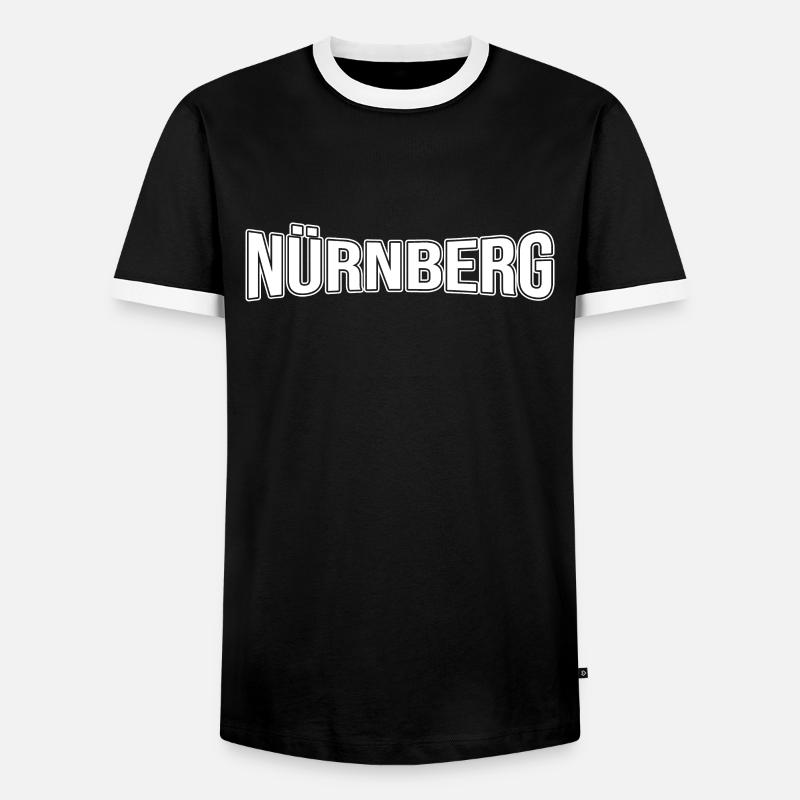 Antwerp - Men's Ringer Shirt - black/white