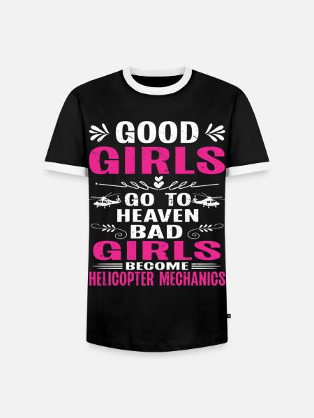 Helicopter Technician Helicopter Mechanic - Männer Kontrast-T-Shirt - Schwarz/Weiß