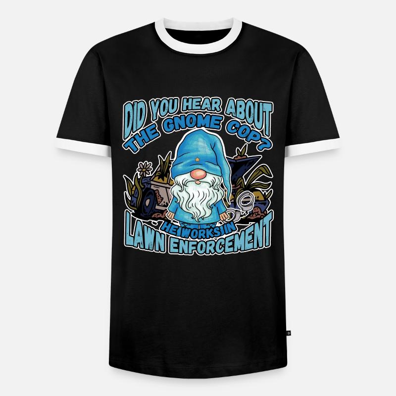 Dwarfs - Men's Ringer Shirt - black/white