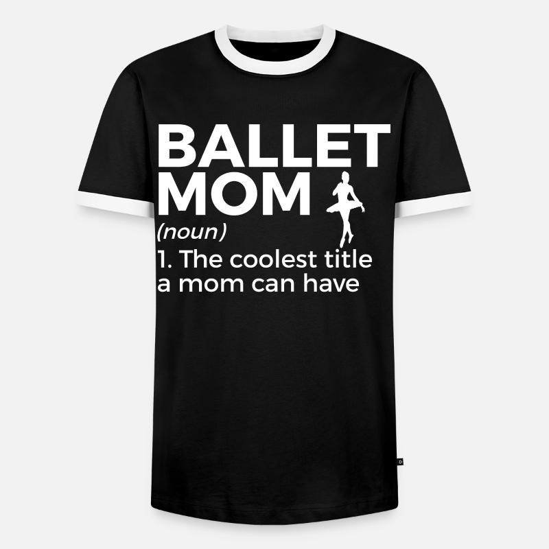 Ballet Dancing - Men's Ringer Shirt - black/white