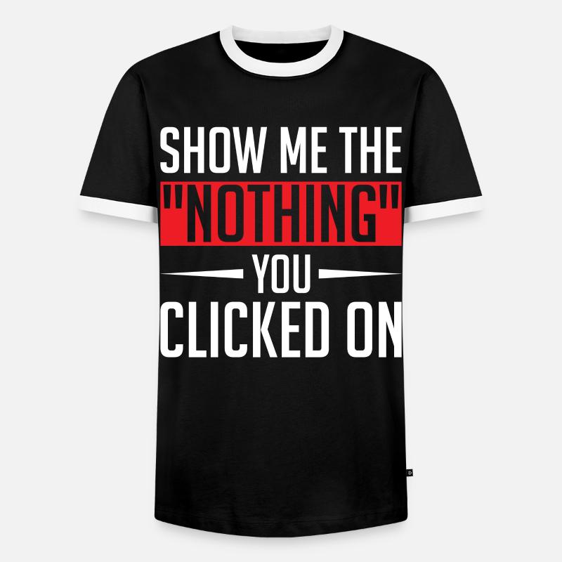 Cybersecurity Computer Security Cybersecurity - Men's Ringer Shirt - black/white