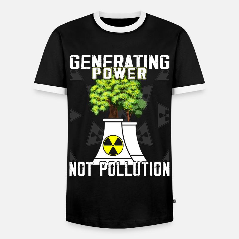 Nuclear Engineers - Nuclear Engineer - Men's Ringer Shirt - black/white