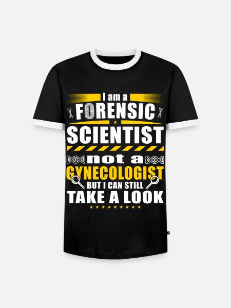 Ich bin Forensischen Wissenschaftler - Männer Kontrast-T-Shirt - Schwarz/Weiß