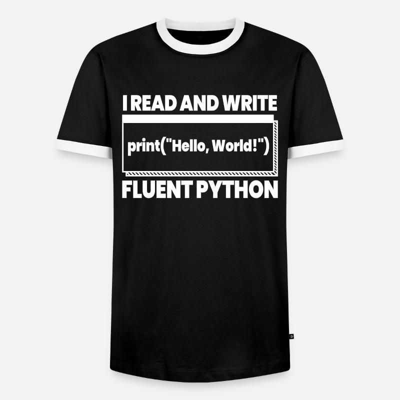Développeur Coder Programmeur Drôle - T-shirt contrasté Homme - noir/blanc