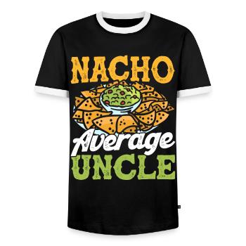 Cinco De Mayo Mexican Party Cinco De Mayo - Men's Ringer Shirt - black/white - Front - AI Model Female 172 light (172cm) & AI Model Male 178 light (178cm)