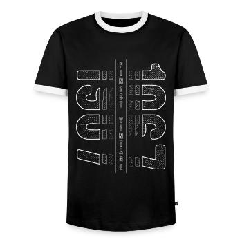 Finest Vintage 1967 Geburtsjahr 1967 Geburtstag - Männer Kontrast-T-Shirt - Schwarz/Weiß - Vorne - AI Model Female 172 light (172cm) & AI Model Male 178 light (178cm)