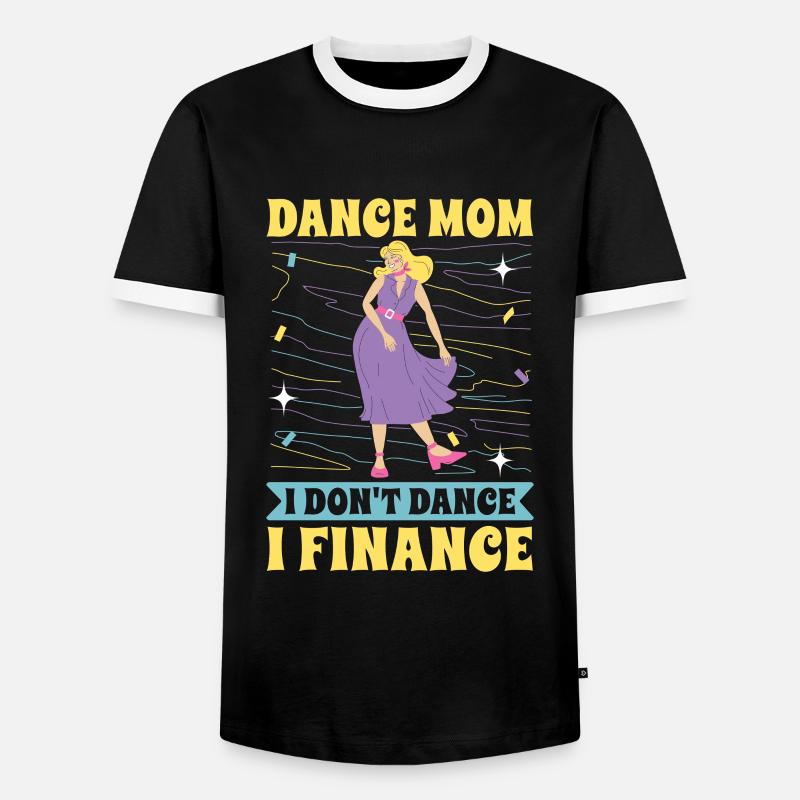 Mom Mutter Mutter Tanz Mutter - Männer Kontrast-T-Shirt - Schwarz/Weiß