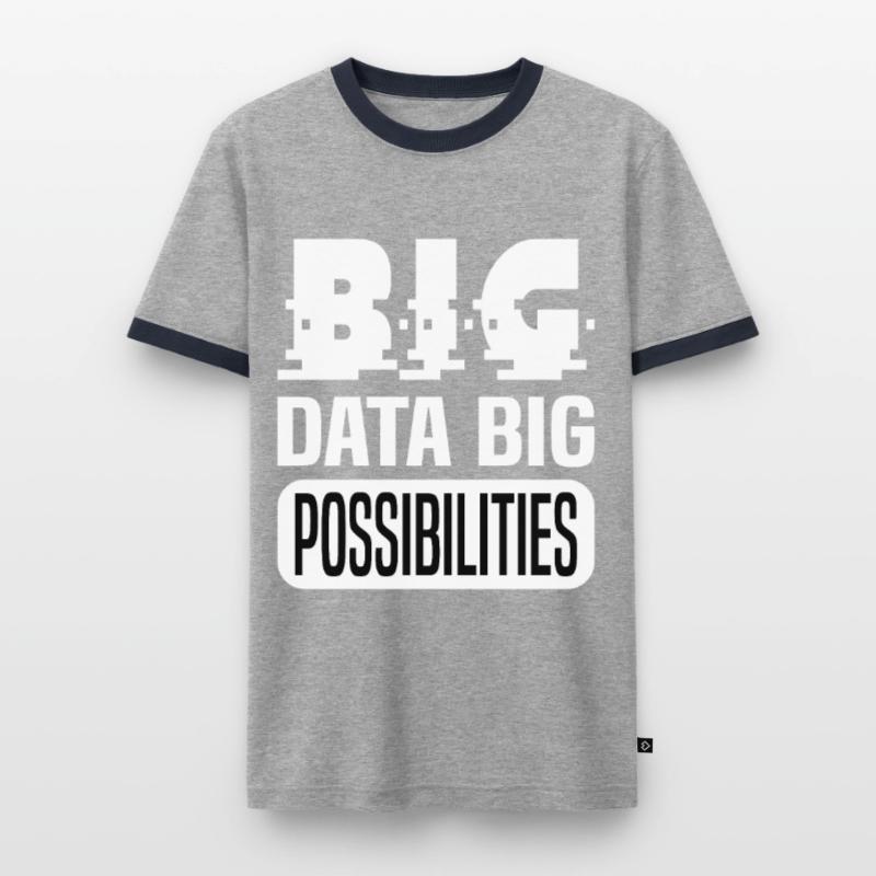 Internet Des Objets IOT Programmeur Admin IT T-shirt contrasté Homme