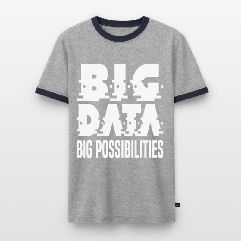 Internet Des Objets IOT Programmeur Admin IT T-shirt contrasté Homme