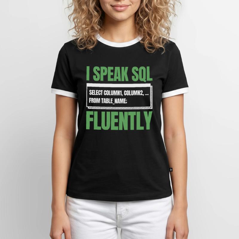 Entwickler Coder Programmierer Humor Männer Kontrast-T-Shirt