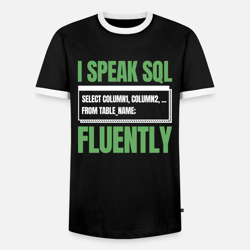 Développeur Coder Programmeur Humour - T-shirt contrasté Homme - noir/blanc