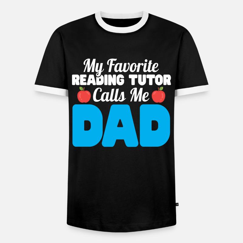 Tutor Geschenk Tutor - Männer Kontrast-T-Shirt - Schwarz/Weiß