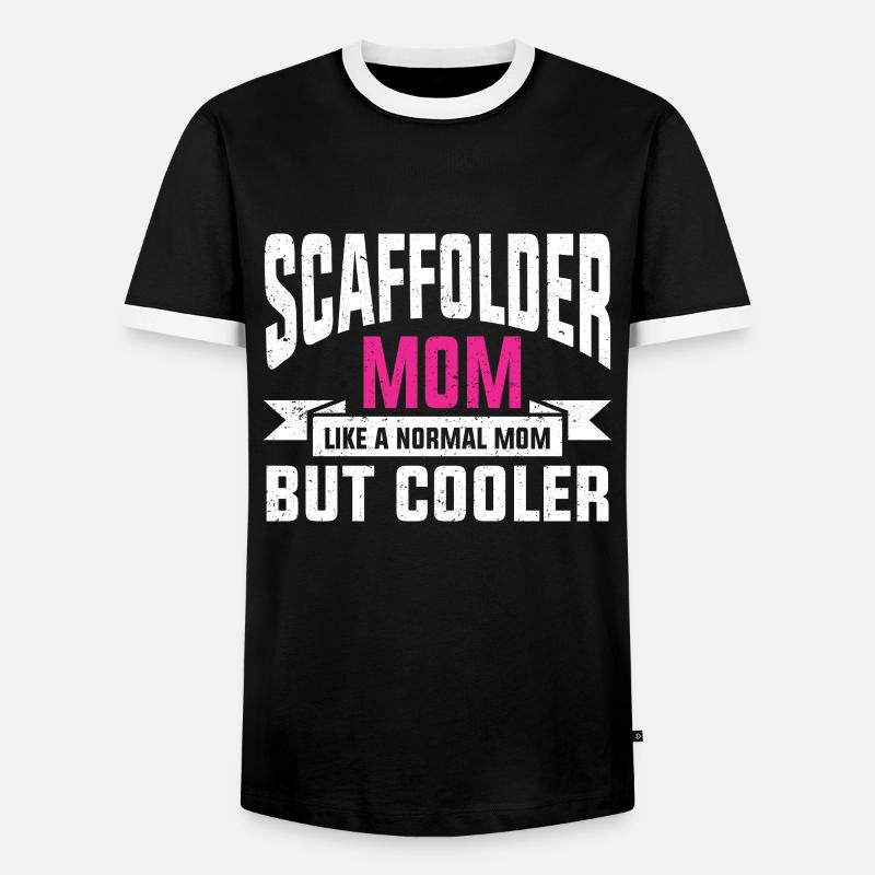 Gerüstbauer Geschenk Handwerker Job Gerüstbauer - Männer Kontrast-T-Shirt - Schwarz/Weiß