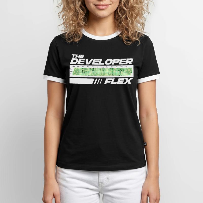 Programmierer Humor Coding Witze Entwickler Männer Kontrast-T-Shirt