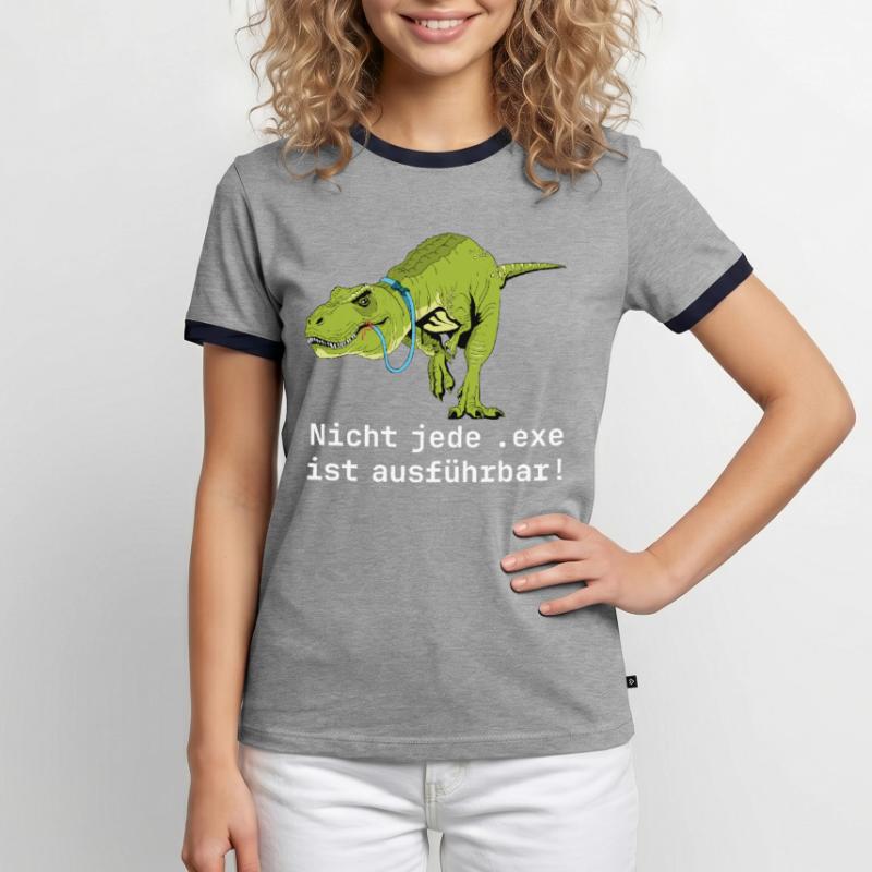 Programmierer Spruch Informatik Computer Geek Männer Kontrast-T-Shirt