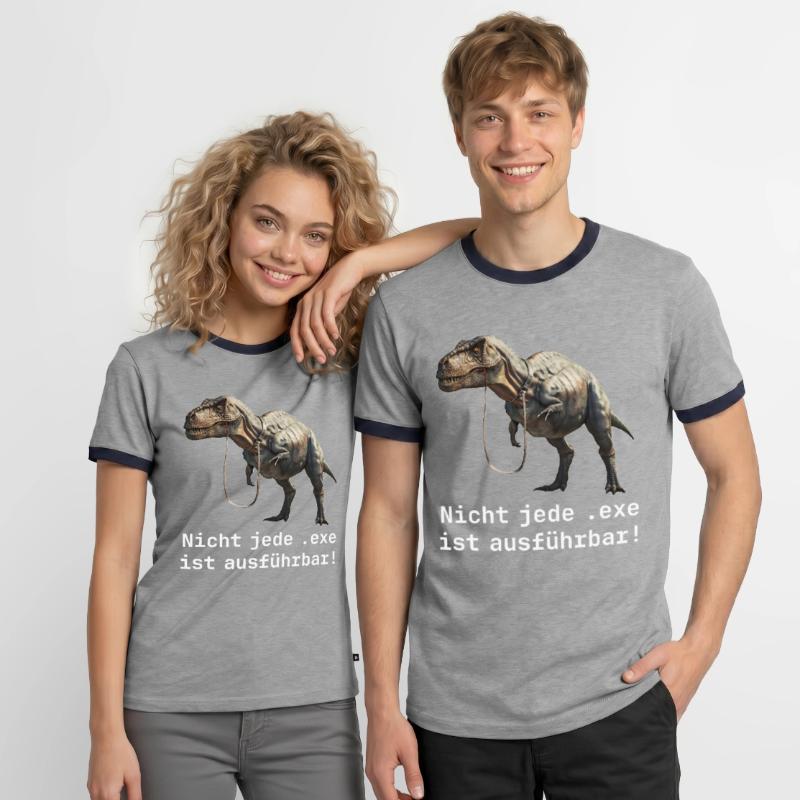 Programmierer Spruch Informatik Computer Geek Männer Kontrast-T-Shirt
