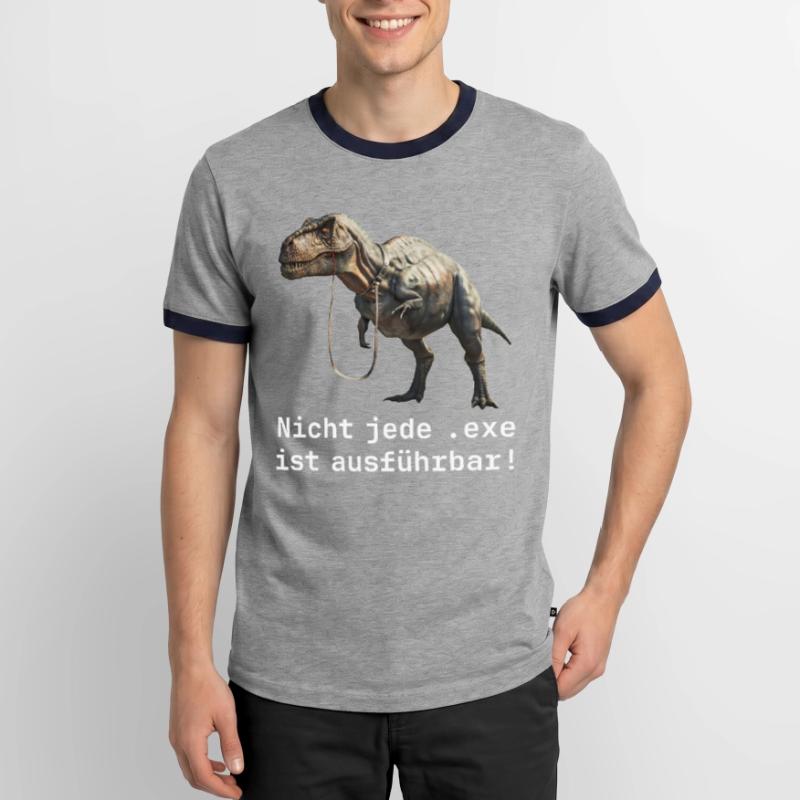 Programmierer Spruch Informatik Computer Geek Männer Kontrast-T-Shirt