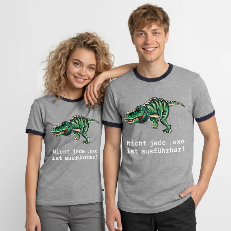Programmierer Spruch Informatik Computer Geek Männer Kontrast-T-Shirt
