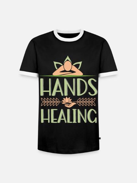 Massagetherapeuten Therapie Masseuse Wertschätzung - Männer Kontrast-T-Shirt - Schwarz/Weiß