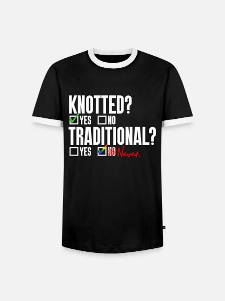 Gay Pride Hochzeit Homo-Ehe - Männer Kontrast-T-Shirt - Schwarz/Weiß
