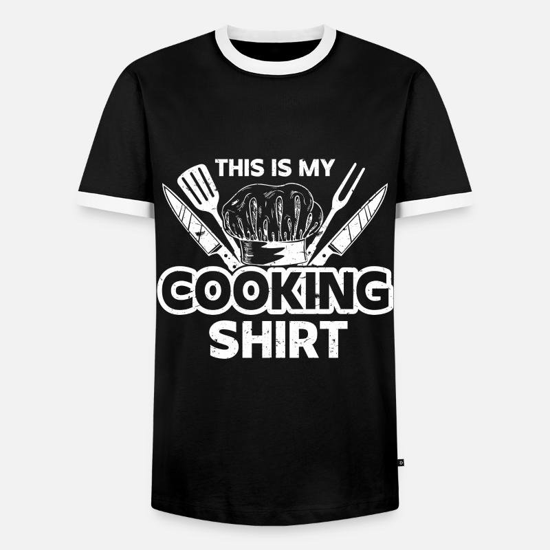 Chef Kitchen Cook - Men's Ringer Shirt - black/white
