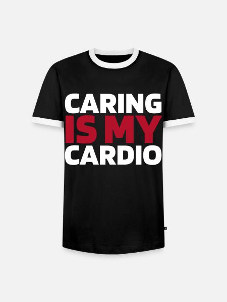 Krankenschwester - Männer Kontrast-T-Shirt - Schwarz/Weiß