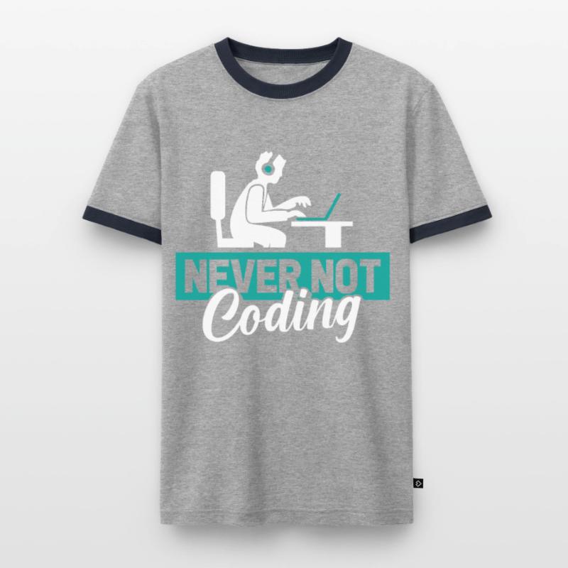 Developer, Coder, Programmer Men's Ringer Shirt