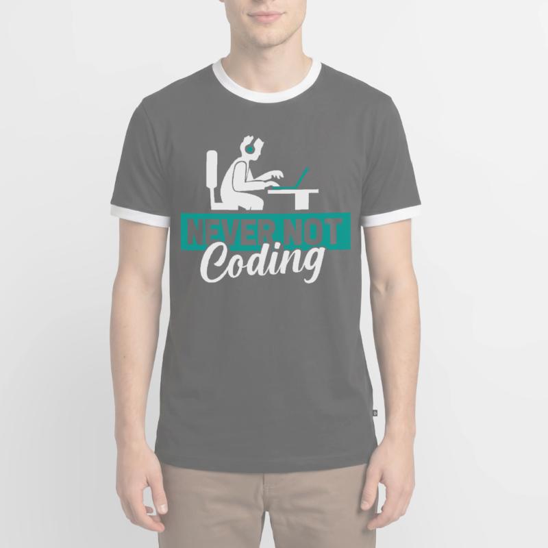 Developer, Coder, Programmer Men's Ringer Shirt