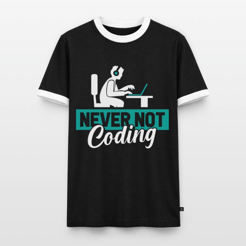 Developer, Coder, Programmer Men's Ringer Shirt