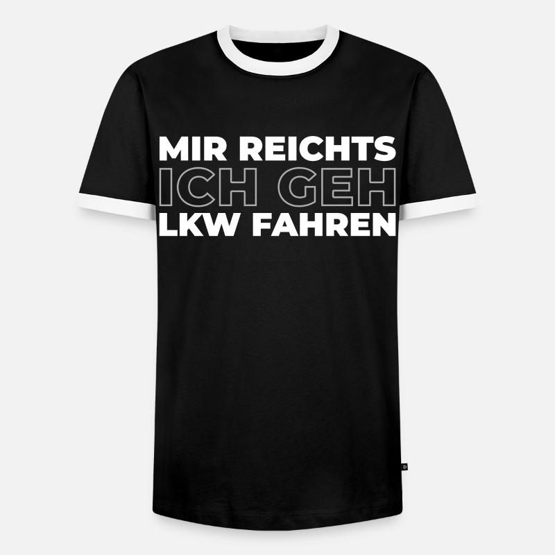 Train Driver Train Driver - Men's Ringer Shirt - black/white