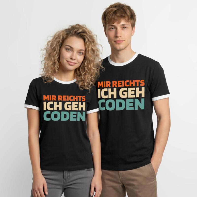 Developer, Coder, Programmer Men's Ringer Shirt