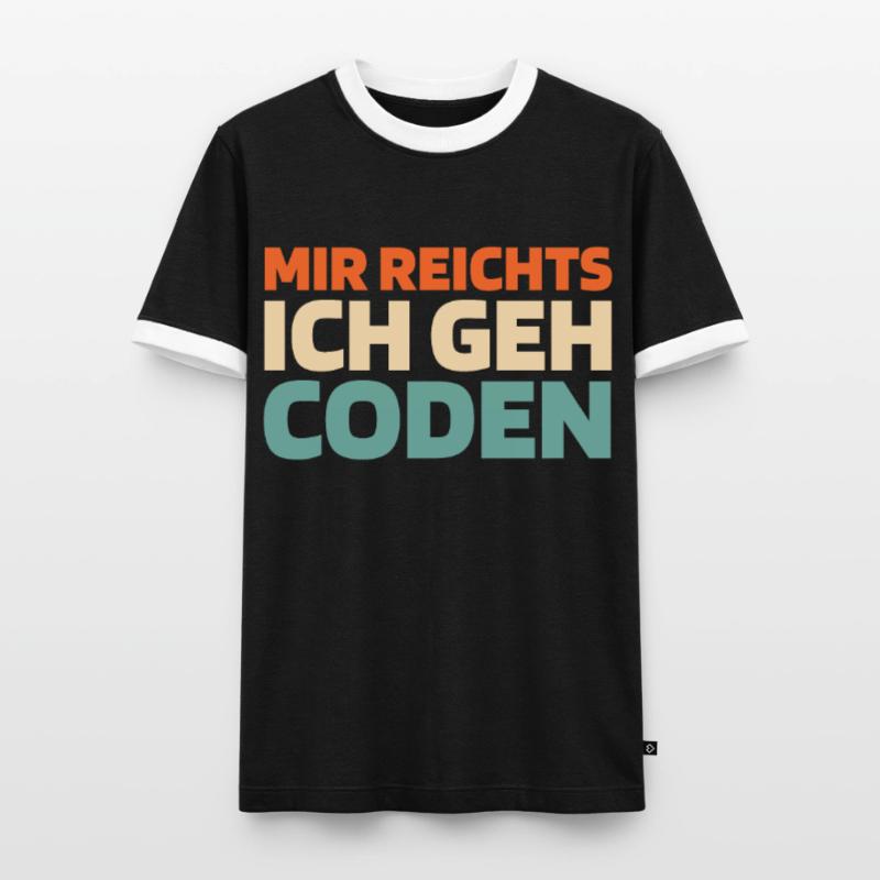 Developer, Coder, Programmer Men's Ringer Shirt