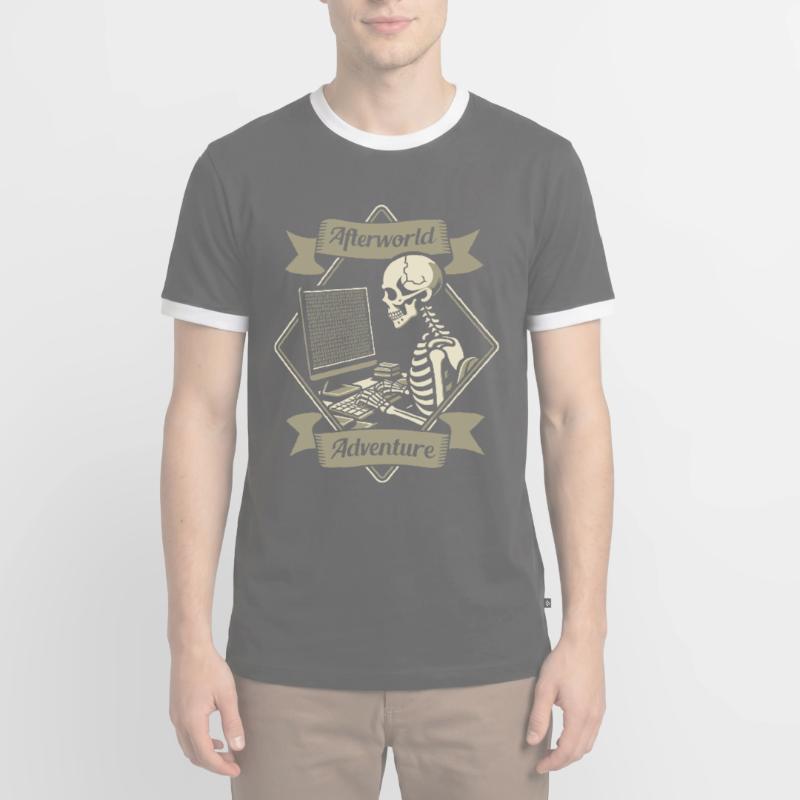 Developer Coder Programmer Men's Ringer Shirt