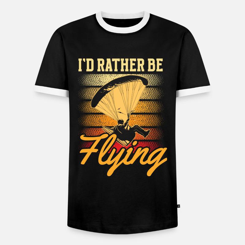Paramotoring paramotoring Men's Ringer Shirt