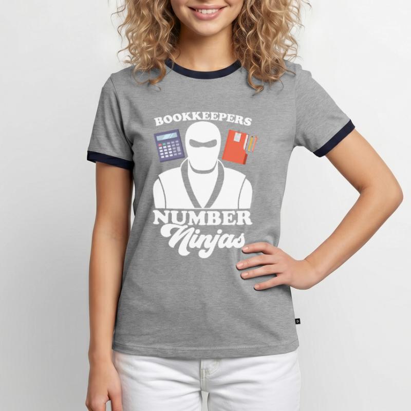 Comptabilité Comptable Financier Profession de comptable T-shirt contrasté Homme