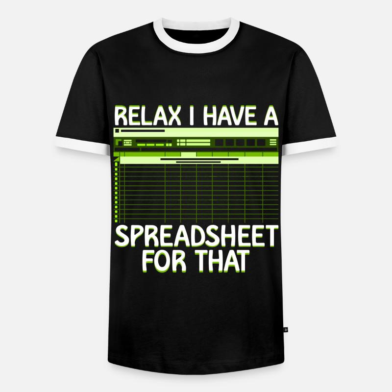 Secrétaire Comptable des Comptables Comptabilité - T-shirt contrasté Homme - noir/blanc
