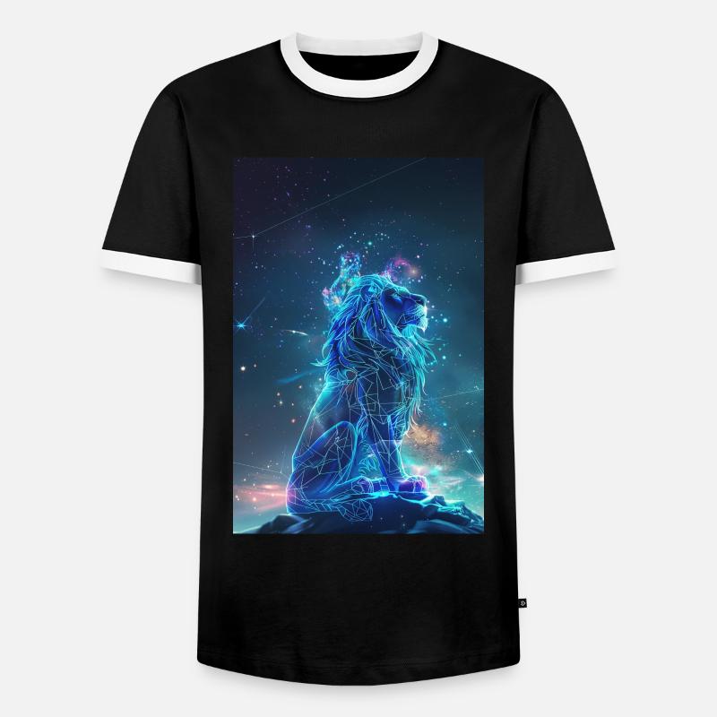 Scorpion - Men's Ringer Shirt - black/white