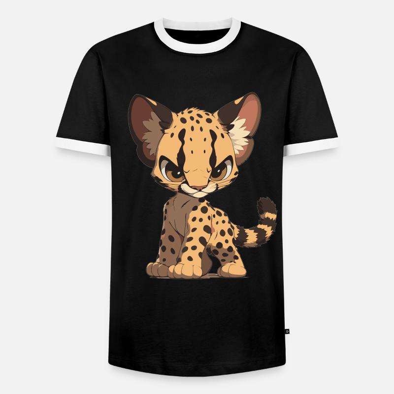 Ocelots Ocelot - Men's Ringer Shirt - black/white