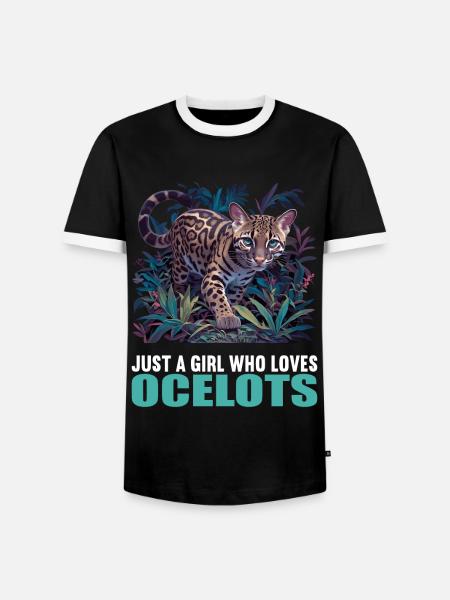 Ocelots Ocelot - T-shirt contrasté Homme - noir/blanc