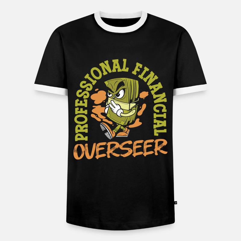 Controller - Men's Ringer Shirt - black/white