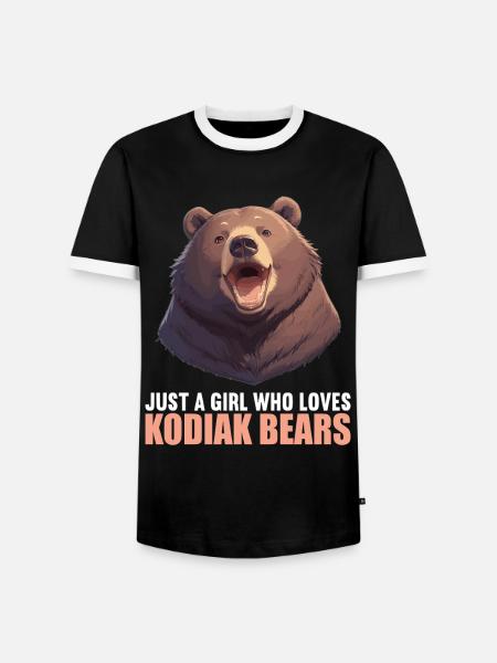 Kodiak Bear Kodiak Bear - Men's Ringer Shirt - black/white