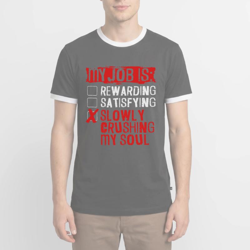 Medizin Programmierer Medizinischer Coder Männer Kontrast-T-Shirt