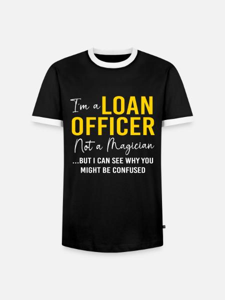 Debt Mortgage Condominium - Men's Ringer Shirt - black/white