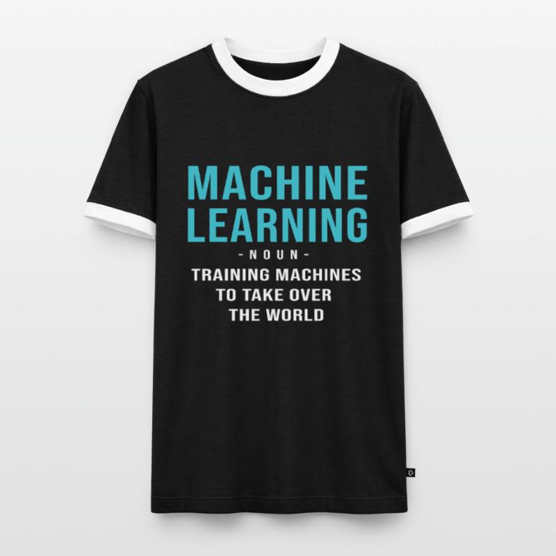 Codeur programmeur GPT T-shirt contrasté Homme