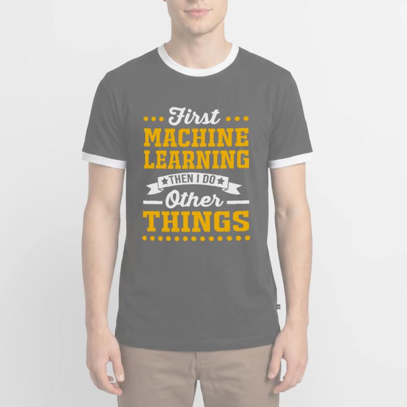 Programmer Coder GPT Men's Ringer Shirt