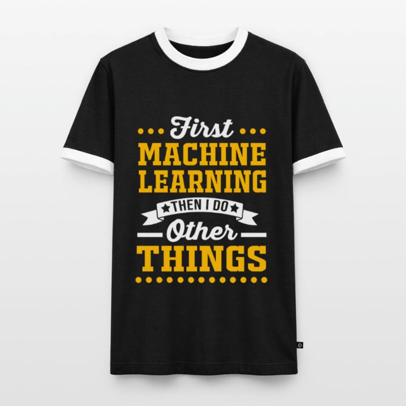 Programmer Coder GPT Men's Ringer Shirt